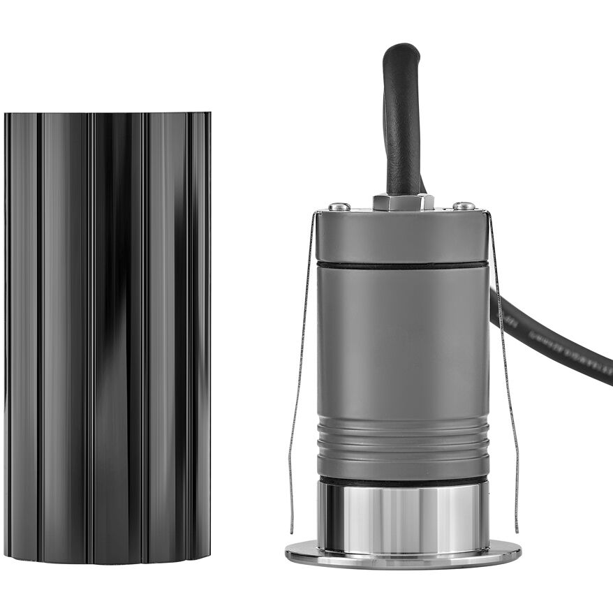 Sparta Dot 12v 4.00 watt Stainless Steel Landscape Button Light, Round