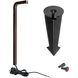 Balance 12 6.5 watt Bronze Path Lighting in 2700K, Path and Area Light, WAC Landscape