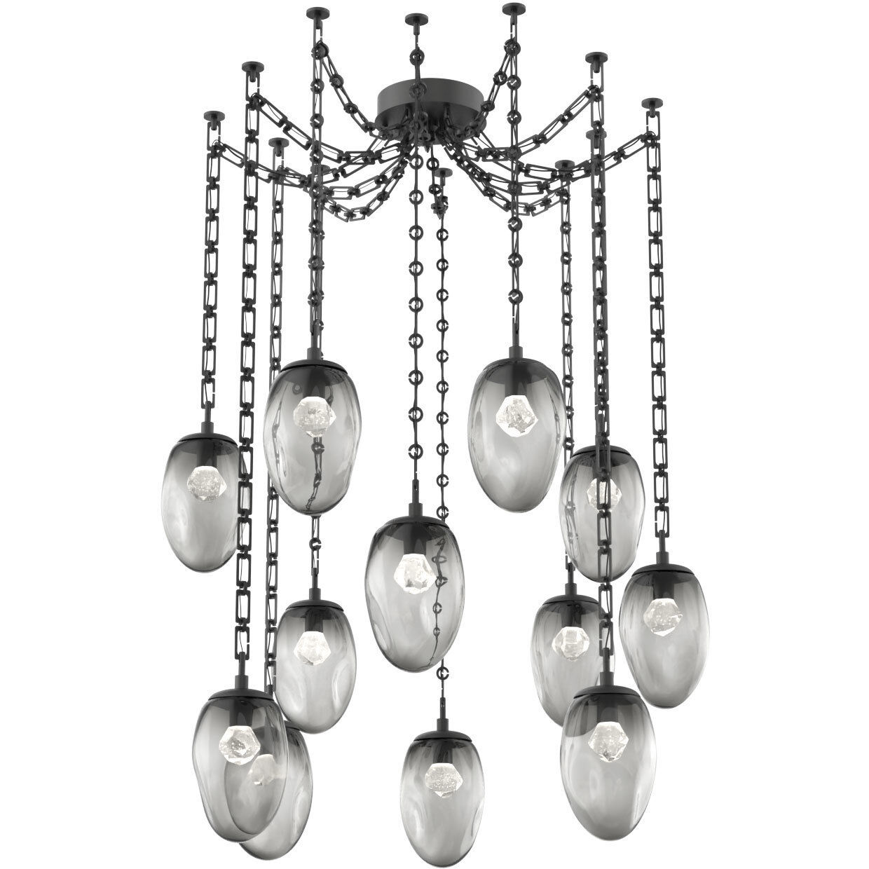 Meteo 12 Light 17.00 inch Pendant