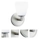 Chancellor Sconce Wall Light in Brushed Nickel