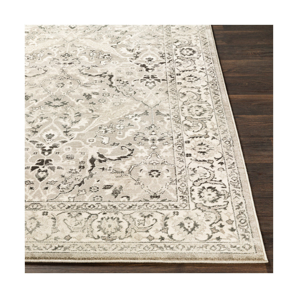 Mesopotamia 94 X 30 inch Camel/Black/Ivory Rugs, Runner