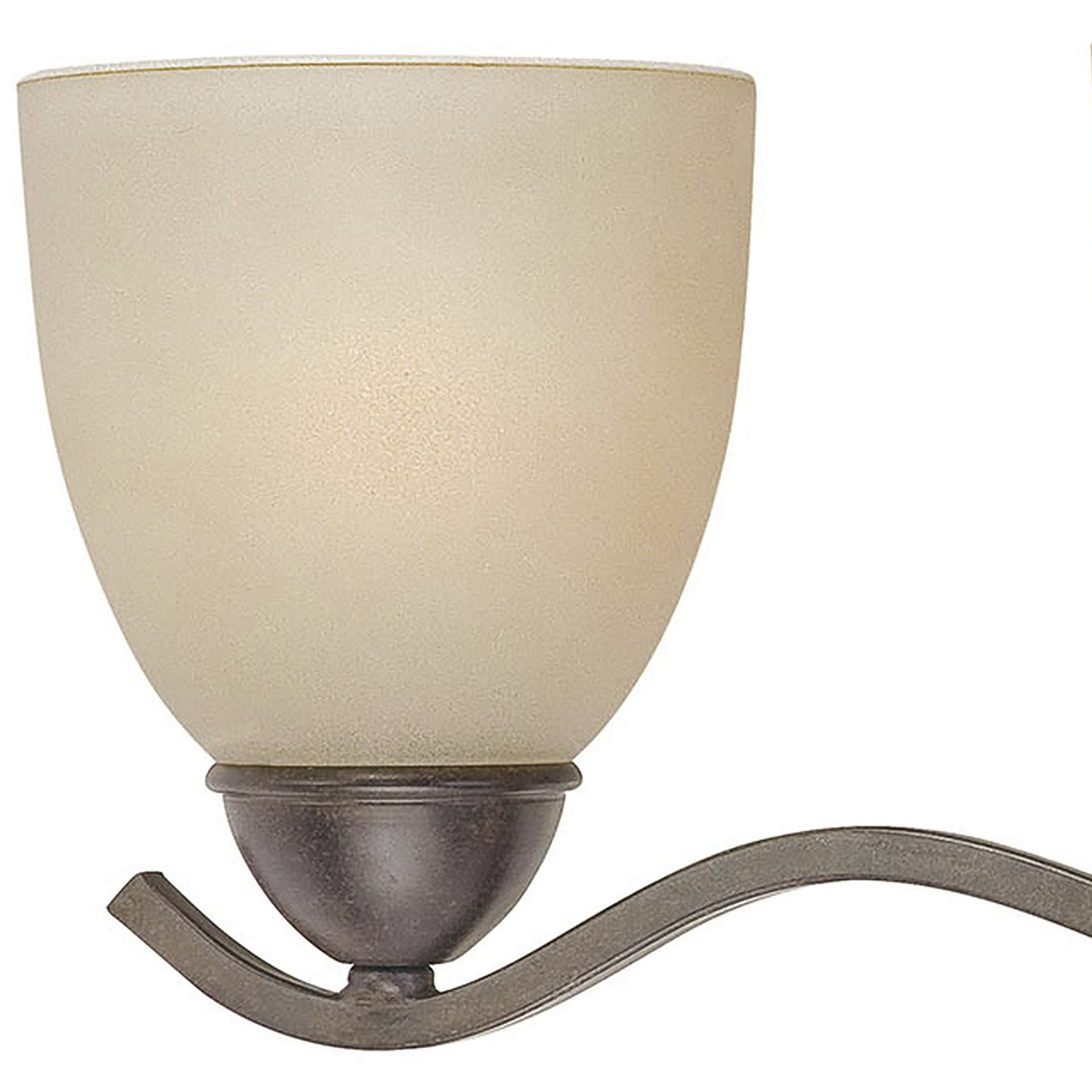 Triton 3 Light 21 inch Sable Bronze Wall Lamp Wall Light