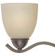 Triton 3 Light 21 inch Sable Bronze Wall Lamp Wall Light