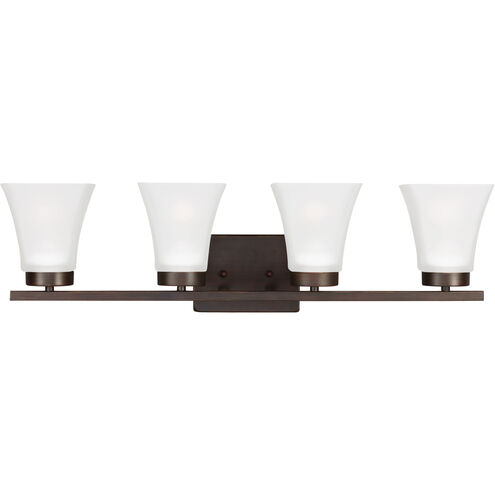 Bayfield 4 Light 27.5 inch Bronze Wall Bath Fixture Wall Light