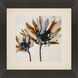 Sepia Bloom Orange and Yellow and Black and Beige Framed Art
