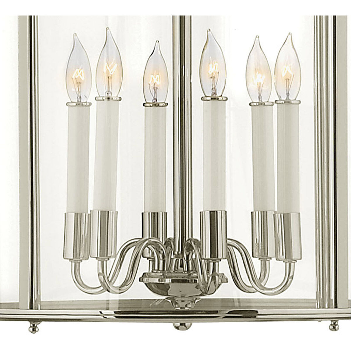 Gentry 6 Light 14 inch Polished Nickel Indoor Foyer Light Ceiling Light