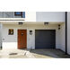 Seoul 2 Light 14.75 inch Black Outdoor Wall Light