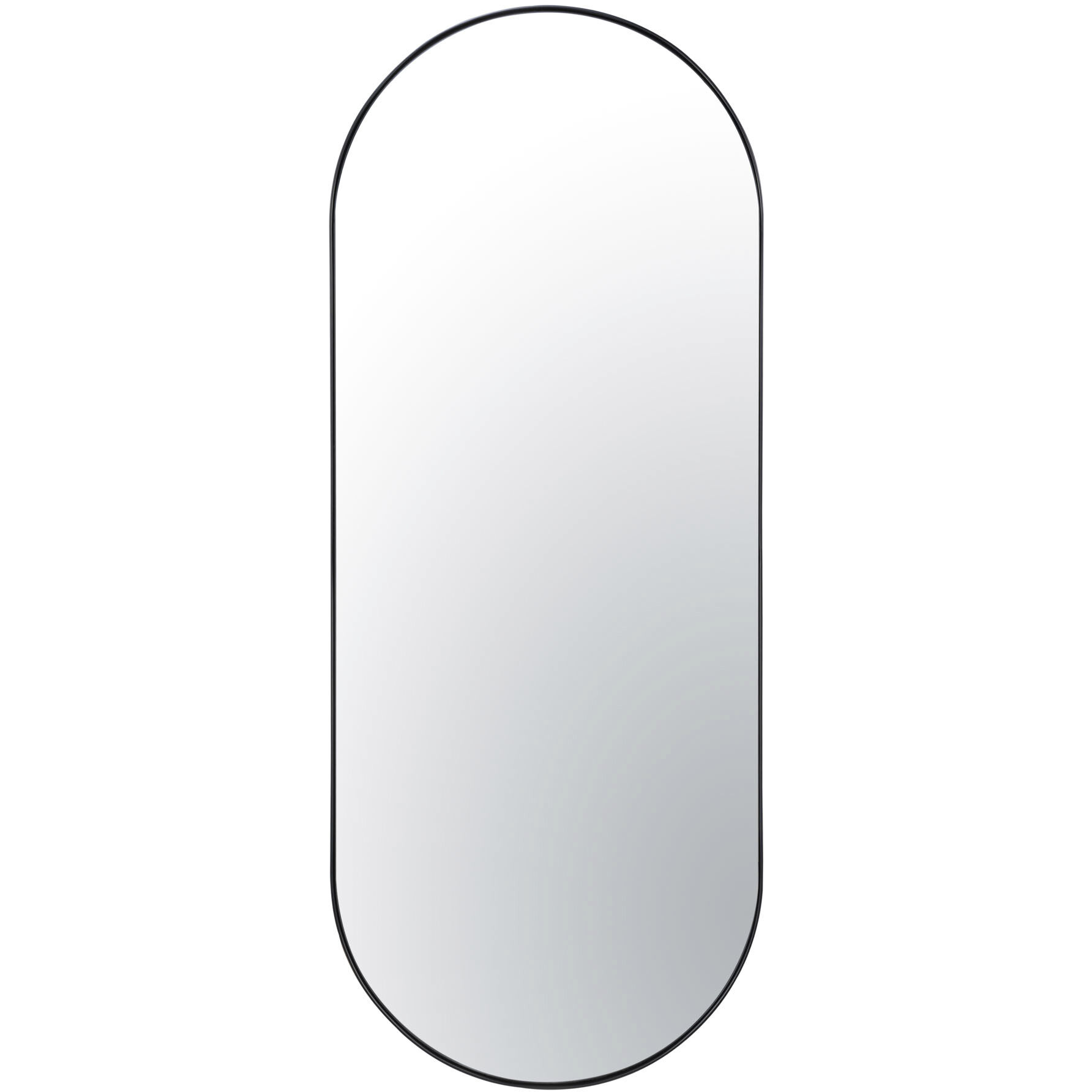 Capsule 60 X 24 inch Black Wall Mirror