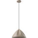 Podere 1 Light 16.54 inch Light Sand Pendant Ceiling Light