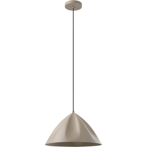 Podere 1 Light 16.54 inch Light Sand Pendant Ceiling Light