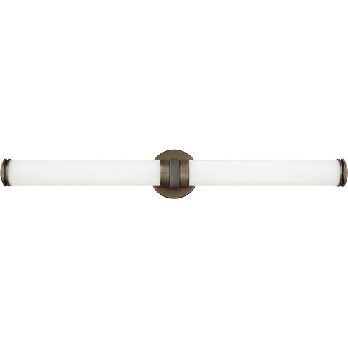 Remi LED 33 inch Champagne Bronze Vanity Light Wall Light, Vertical