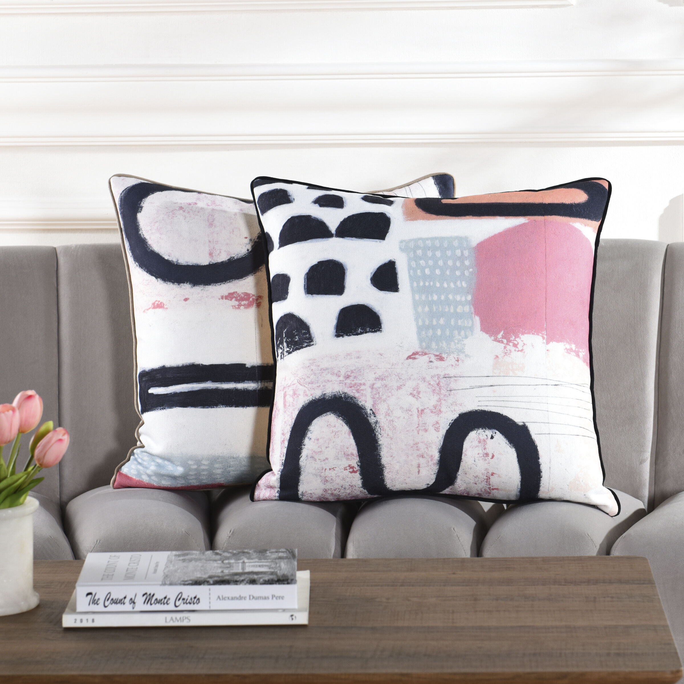 Vhin 24 X 24 inch Multicolor Pillow