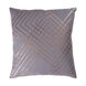 Crescent 19 X 13 inch Medium Gray and Gold Pillow