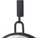 Stopwatch 33.25 X 22.25 inch Black Powder Room Wall Mirror, Varaluz Casa