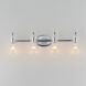 Ava 4 Light 30.7 inch Polished Chrome Bath Vanity Wall Light