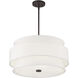 Fontana 5 Light 22 inch Bronze Pendant Chandelier Ceiling Light