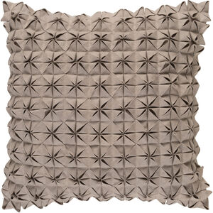 Structure 18 X 18 inch Taupe Throw Pillow