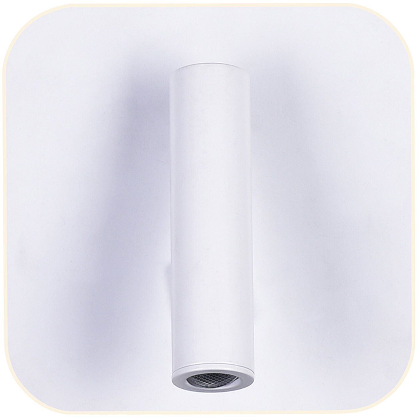 Private I LED 6 inch Matte White Wall Sconce Wall Light