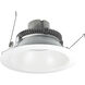 Cobalt Click Matte Powder White Recessed Light in 2700K
