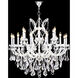 Maria Theresa 18 Light 37 inch Silver Chandelier Ceiling Light