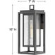 Coastal Elements Republic Outdoor Wall Mount Lantern in Oil Rubbed Bronze, Non-LED, Estate Series