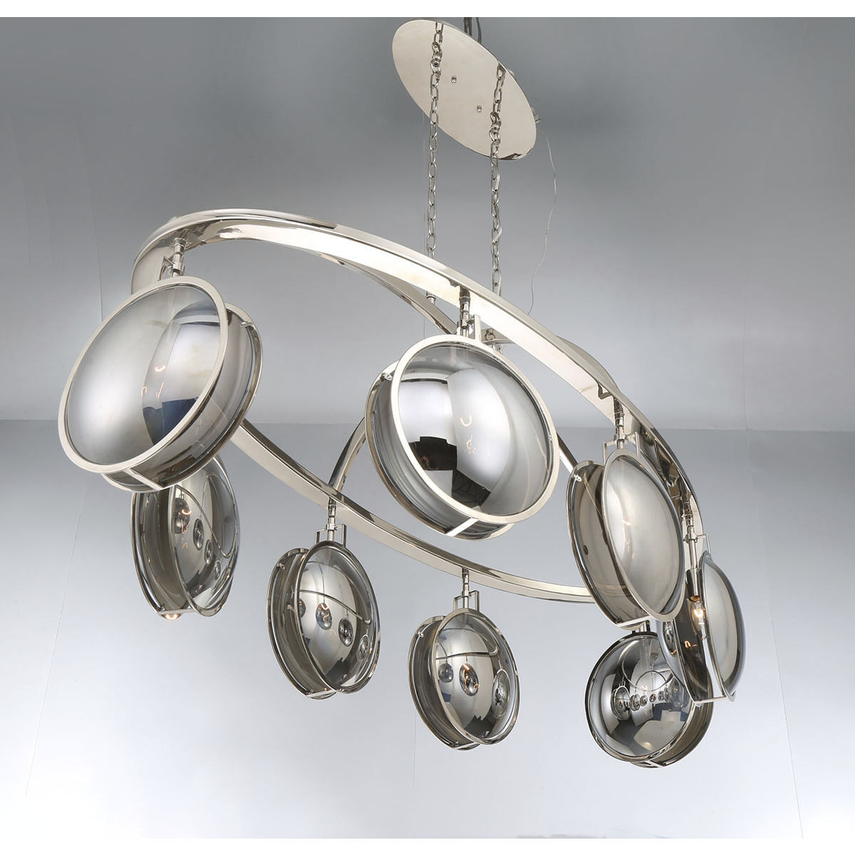 Havendale 6 Light 30 inch Polished Nickel Chandelier Ceiling Light