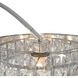 Marilyn 90 inch 9 watt Polished Chrome and Black Arc Floor Lamp Portable Light