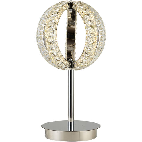 Canada 27 inch 24.00 watt Chrome LED Table Lamp Portable Light