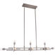 Canada 11 Light 9 inch Shiny Nickel Chandelier Ceiling Light