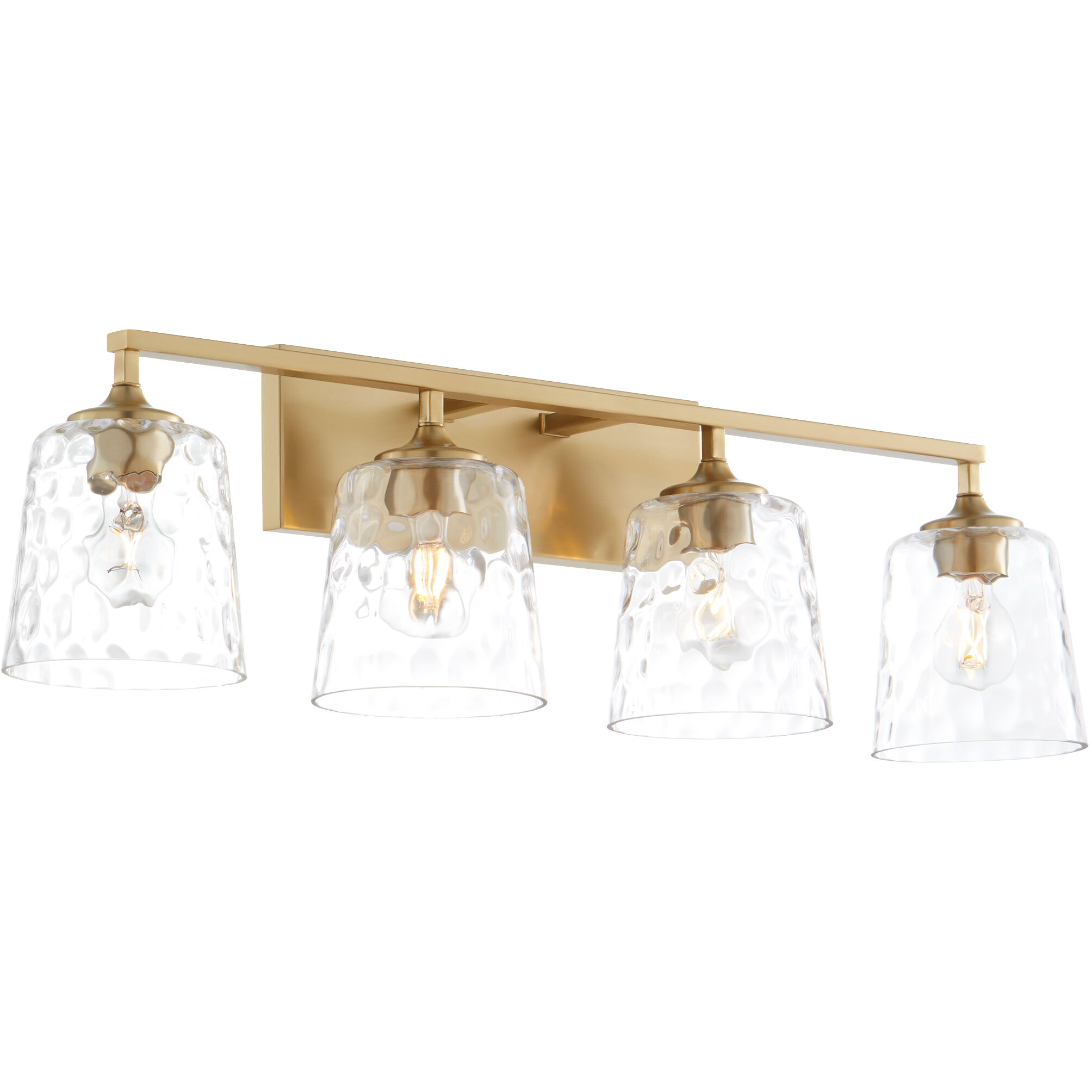 Eldorado 4 Light 34.25 inch Aged Brass Vanity Light Wall Light