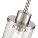 Beverlly 1 Light 4.5 inch Brushed Nickel Pendant Ceiling Light