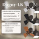 Atlas Dagny - LK 16 inch Matte Black with Solid Wood / Barn Wood Blades Rotational Ceiling Fan