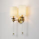Lucent 2 Light 14 inch Heritage Wall Sconce Wall Light