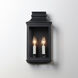 Savannah VX 2 Light 15.25 inch Black Oxide Outdoor Wall Mount
