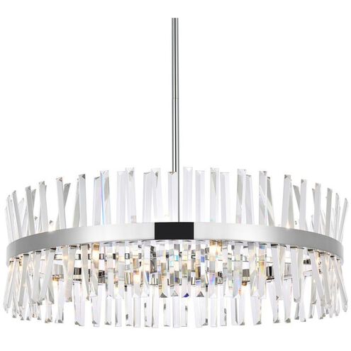 Serephina 16 Light 36 inch Chrome Chandelier Ceiling Light