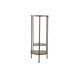 Oval 57.1 X 11.8 inch Antique Gold Console Table