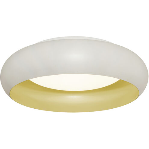 Kayce 1 Light 12 inch White Flush Mount Ceiling Light