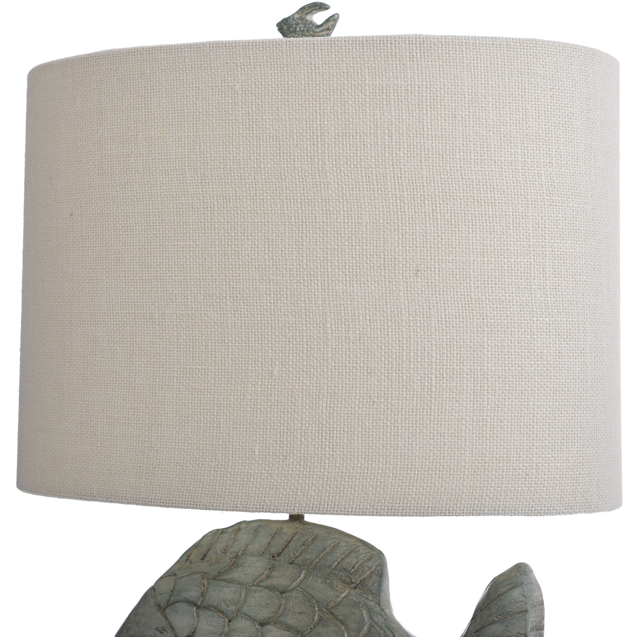 Signature 27 inch 100 watt Ocean Blue Table Lamp Portable Light