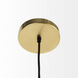 Halyco 16 inch Gold Pendant Light Ceiling Light
