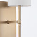 Veronica Bath Sconce Wall Light in Aged Brass