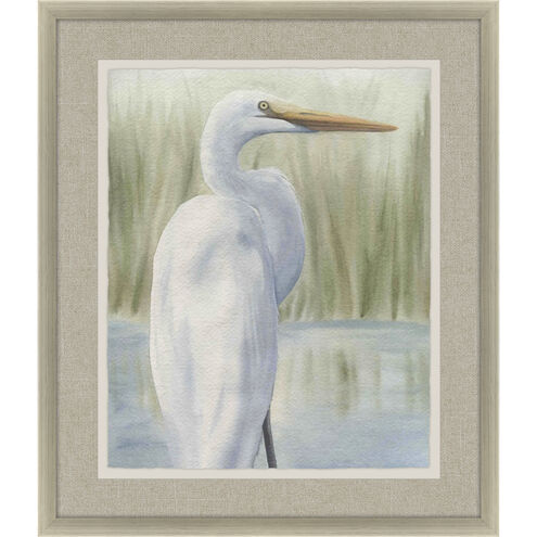 Animals Collection Blue Framed Art