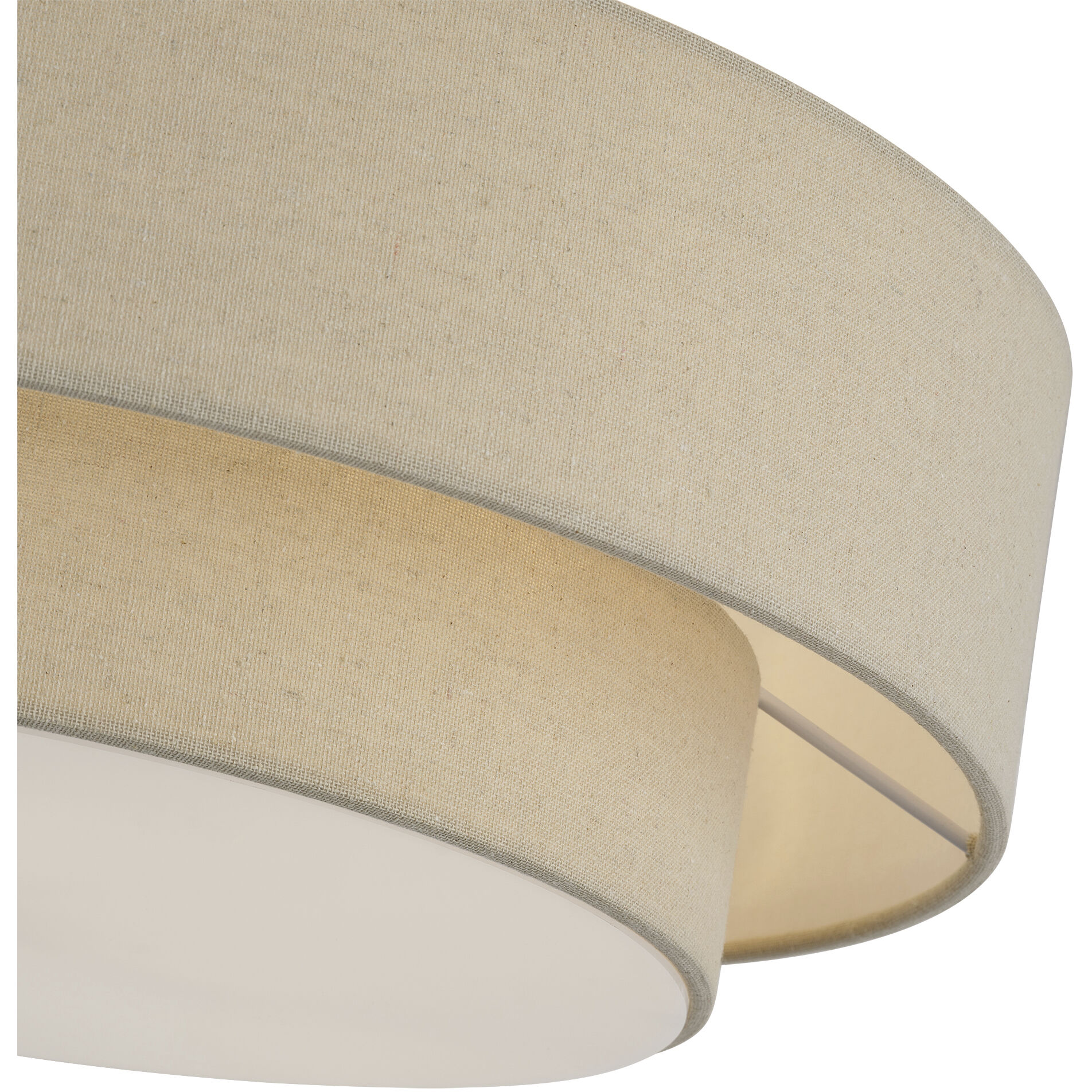 Bellingham 3 Light 15 inch Antique Gold Leaf Semi Flush Mount Ceiling Light, Large