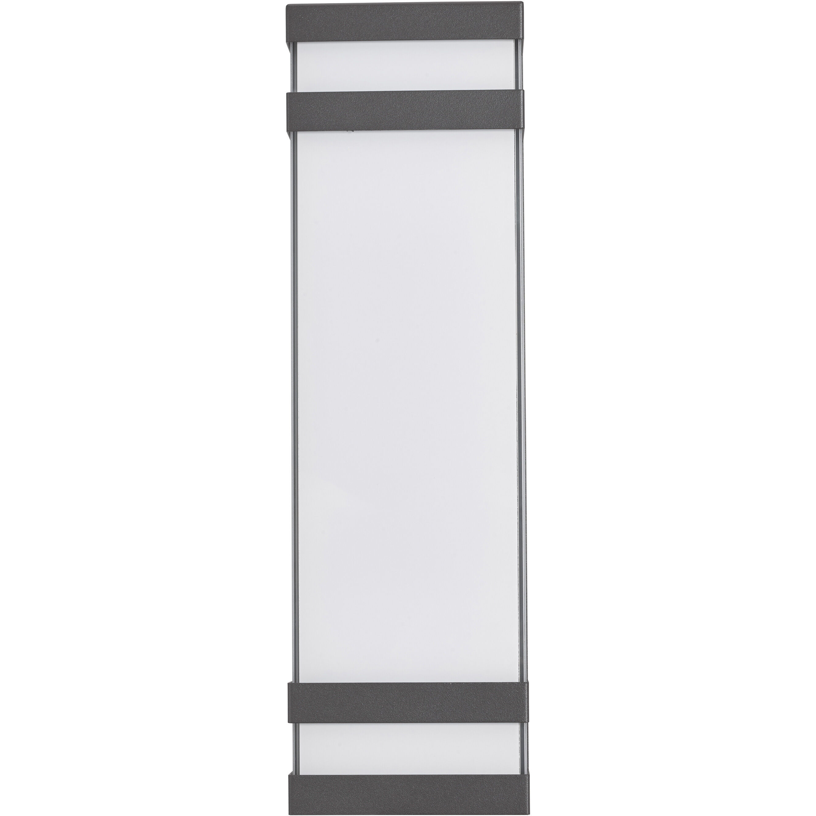 Proton LED 18.7 inch Matte Black Outdoor Wall Light