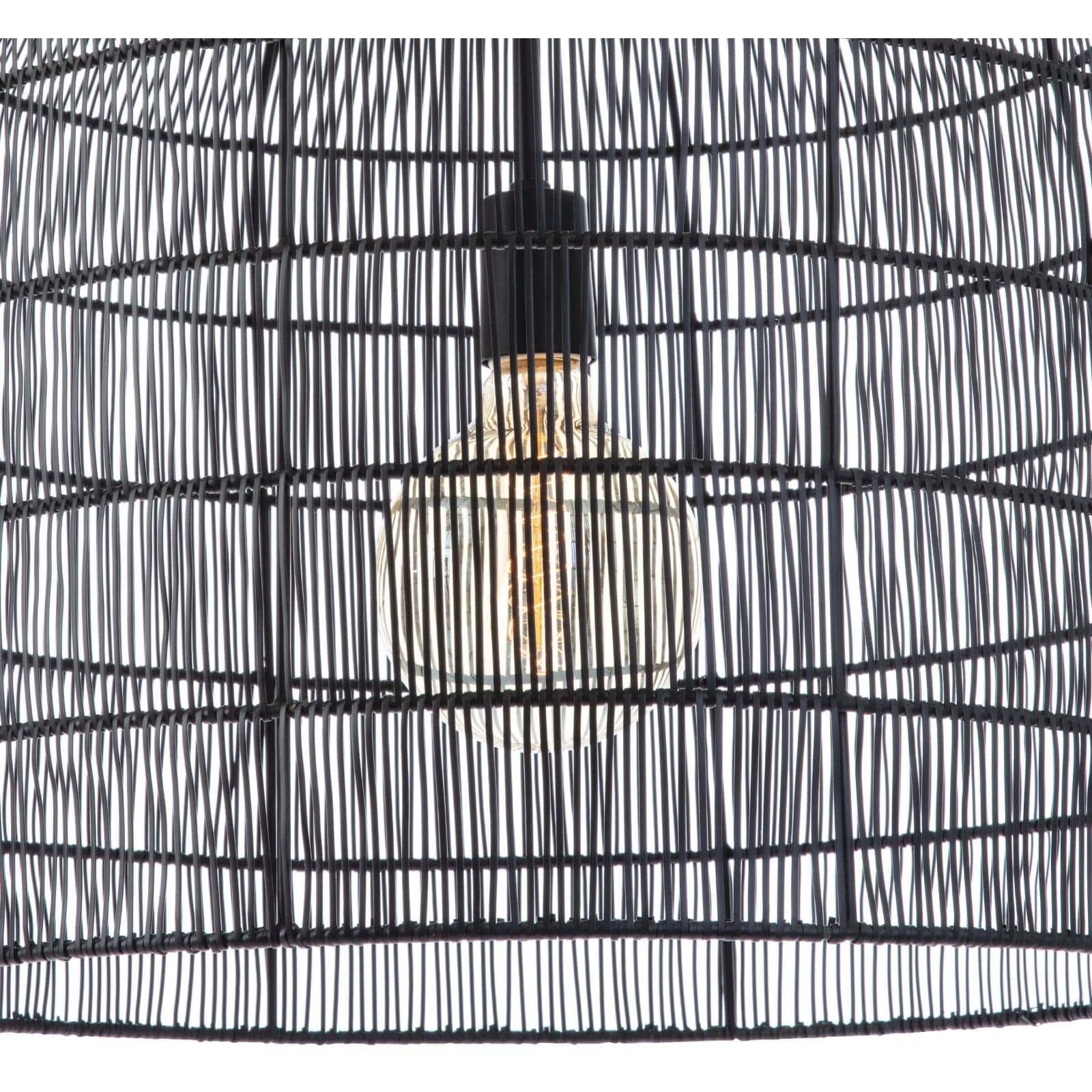 Fresco 1 Light 20 inch Black Pendant Ceiling Light