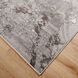 Ayda 114 X 79 inch Black/Grey Rug in 6 x 9