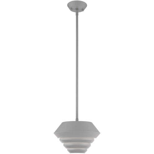 Amsterdam 1 Light 10 inch Nordic Gray Mini Pendant Ceiling Light