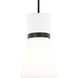 Clark 1 Light 9.75 inch Midnight Black Pendant Ceiling Light