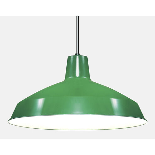 Brentwood 1 Light 16 inch Green Pendant Ceiling Light