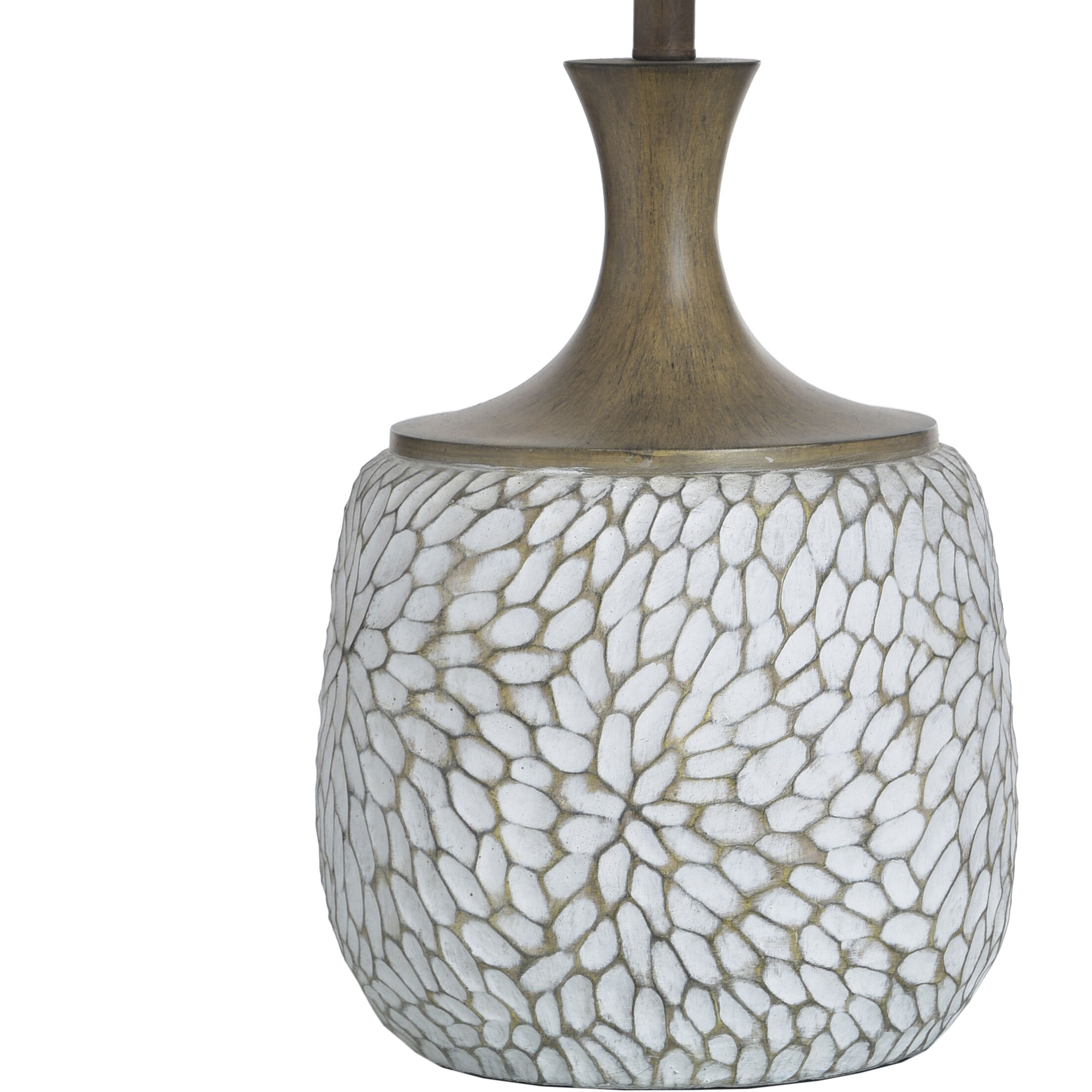 Carved Roanoke 29.5 inch 150.00 watt Brushed Brown Table Lamp Portable Light