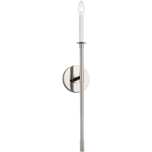 C&M by Chapman & Myers Bayview 1 Light 5 inch Polished Nickel Sconce Wall Light